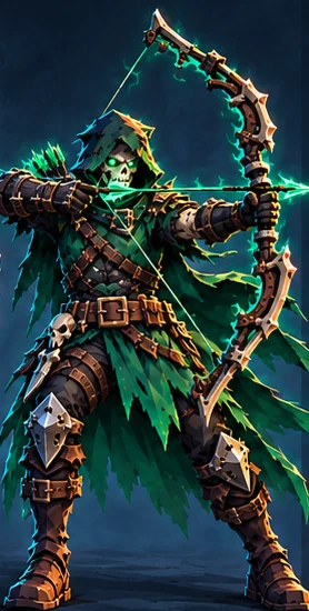 The Hunter drawing a bow